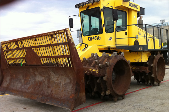 Landfill Compactor Hire